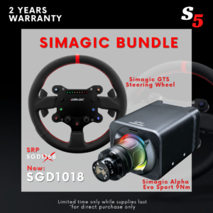 Simagic Alpha Evo Sport and GTS  Wheelset Bundle