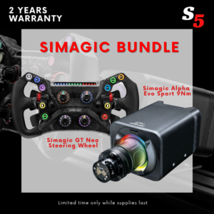 Simagic Alpha Evo Sport and GT Neo Wheelset Bundle